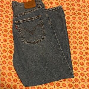 Levi's Blue Straight Jeans Classic Style